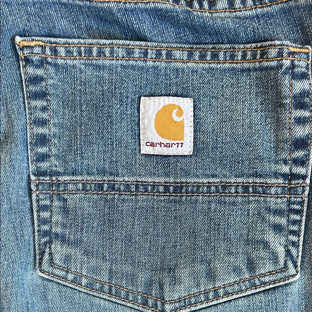 Carhartt Men's Straight Blue Jeans